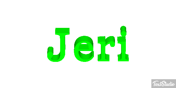 Jeri Text effect