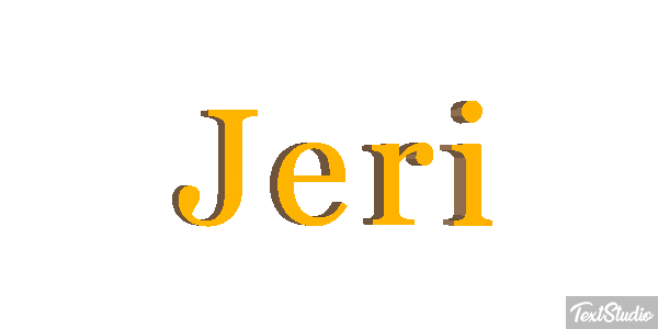 Jeri Text effect