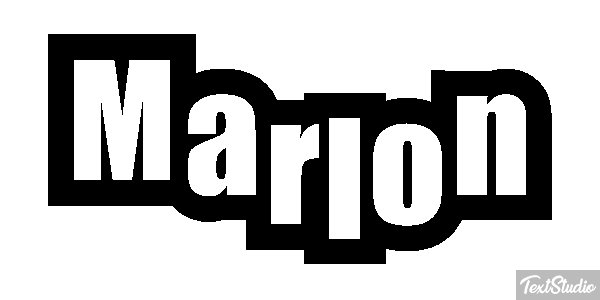 Marlon Text effect