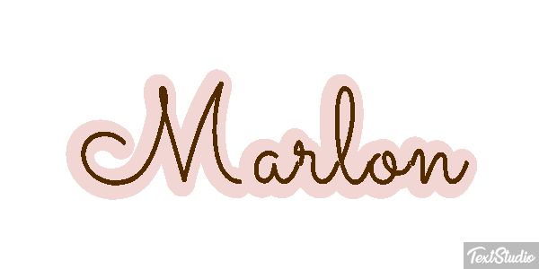 Marlon Text effect