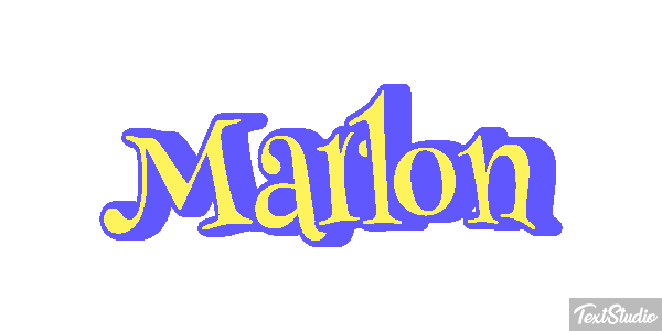 Marlon Text effect