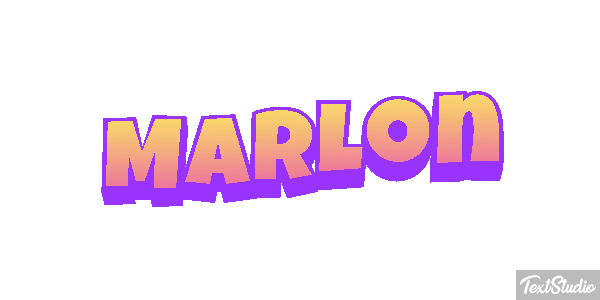 Marlon Text effect