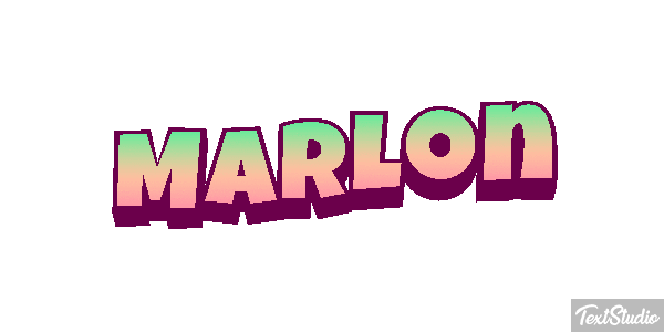 Marlon Text effect