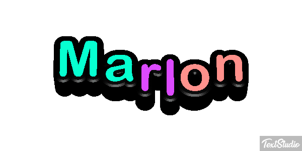 Marlon Text effect