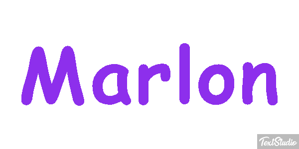 Marlon Text effect