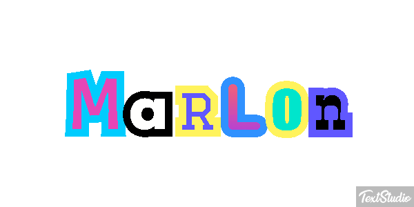 Marlon Text effect