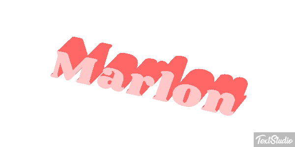 Marlon Text effect