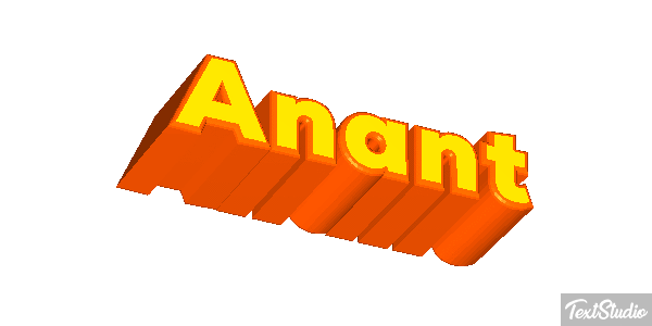 Anant Text effect