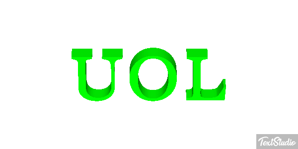 UOL Text effect