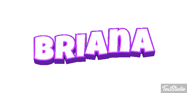 Briana Text effect