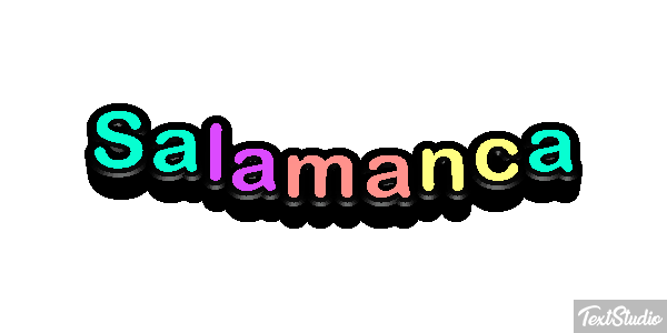 Salamanca Efekt tekstowy