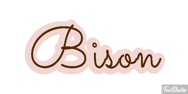 Bison Text effect