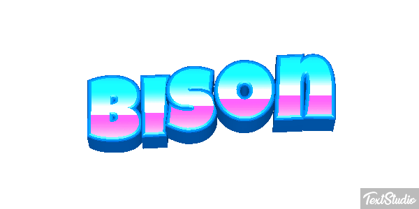 Bison Text effect