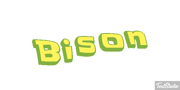 Bison Text effect