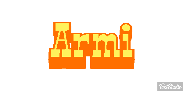 Armi Effet de texte