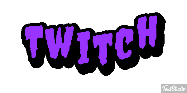 Twitch Efeito do texto