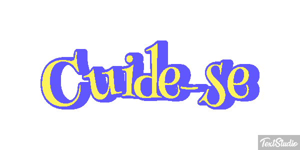 Cuide-se Text effect