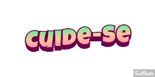 Cuide-se Text effect