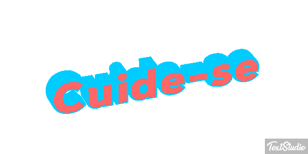 Cuide-se Text effect