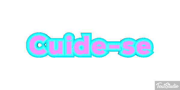 Cuide-se Text effect
