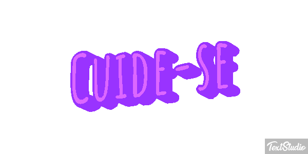 Cuide-se Text effect