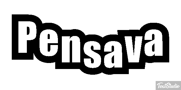 Pensava Текстовый эффект