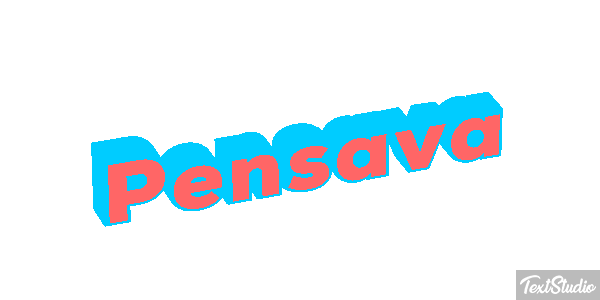 Pensava Текстовый эффект