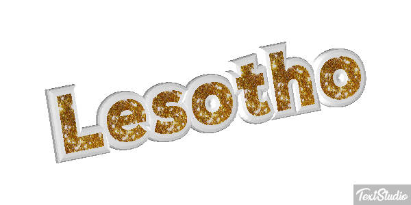 Lesotho Text effect