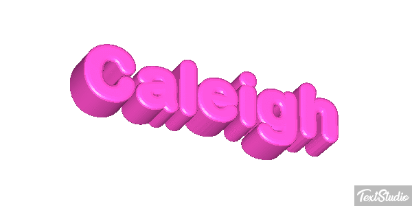 Caleigh テキスト効果