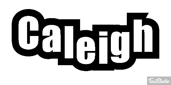 Caleigh テキスト効果