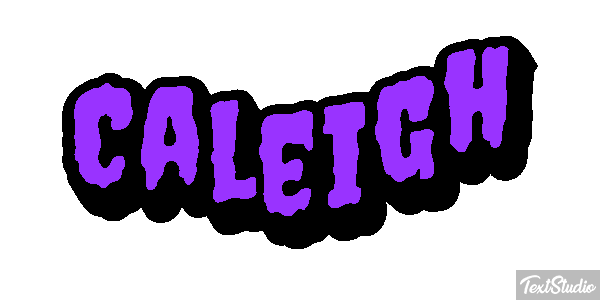Caleigh テキスト効果
