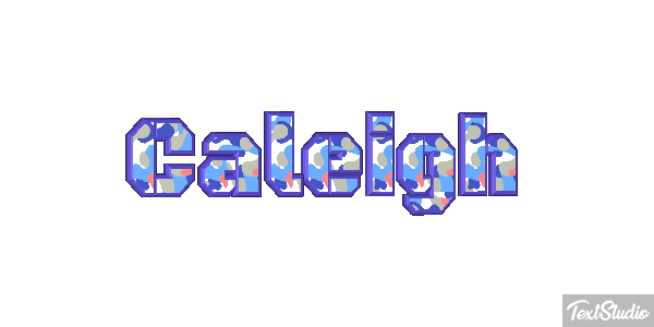 Caleigh テキスト効果
