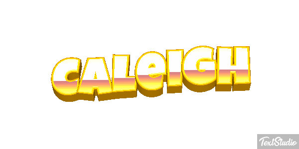 Caleigh テキスト効果