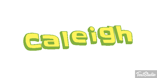 Caleigh テキスト効果