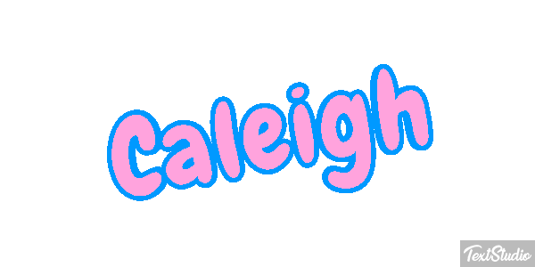 Caleigh テキスト効果
