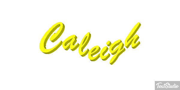 Caleigh テキスト効果