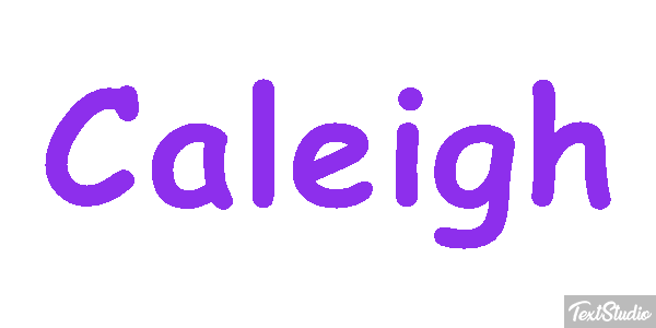 Caleigh テキスト効果