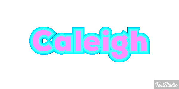 Caleigh テキスト効果