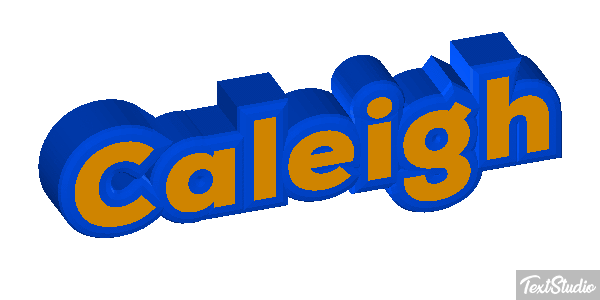 Caleigh テキスト効果