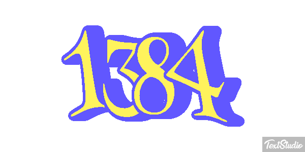 1384 Text effect