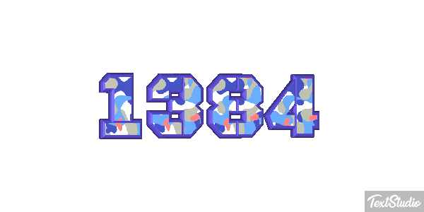 1384 Text effect
