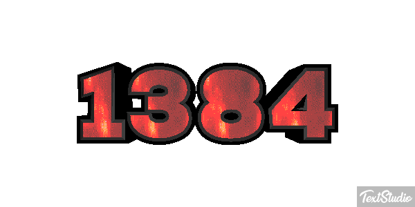 1384 Text effect