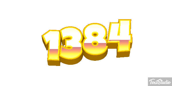 1384 Text effect