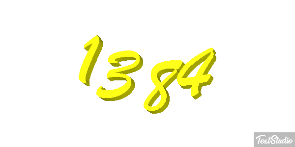 1384 Text effect