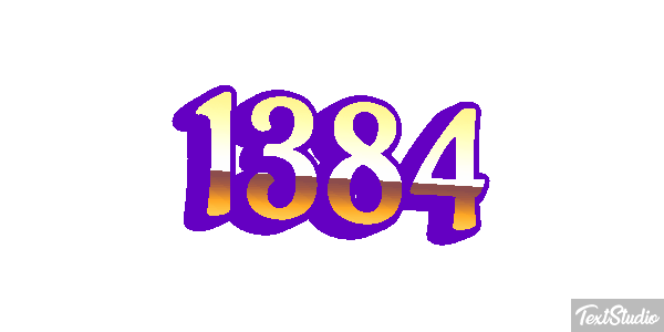 1384 Text effect