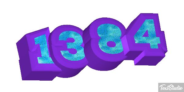 1384 Text effect