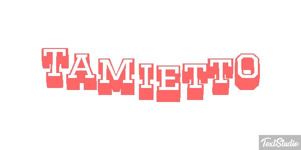 Tamietto Effetto testo