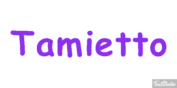 Tamietto Effetto testo