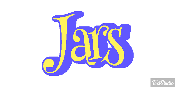 Jars Effetto testo