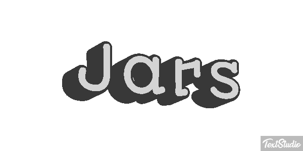 Jars Effetto testo